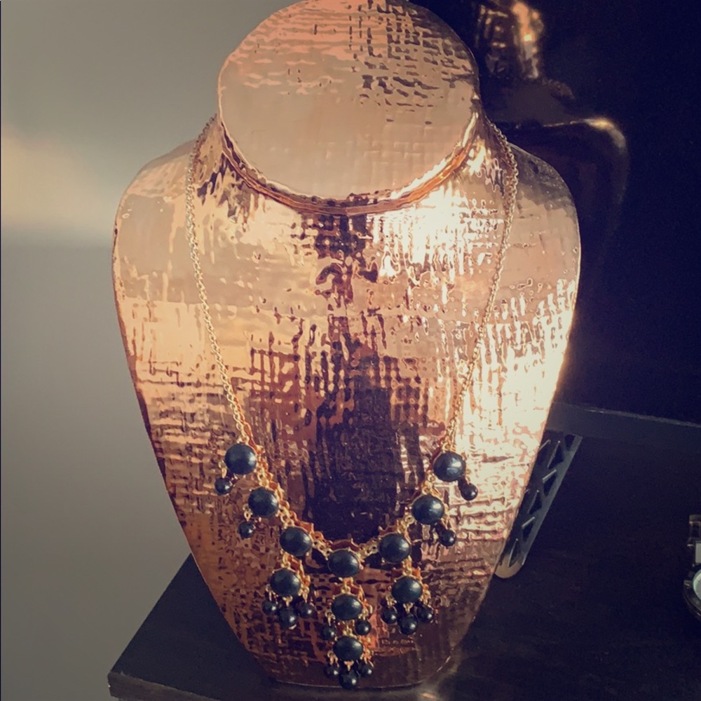 Costume Necklace Black/gold necklace